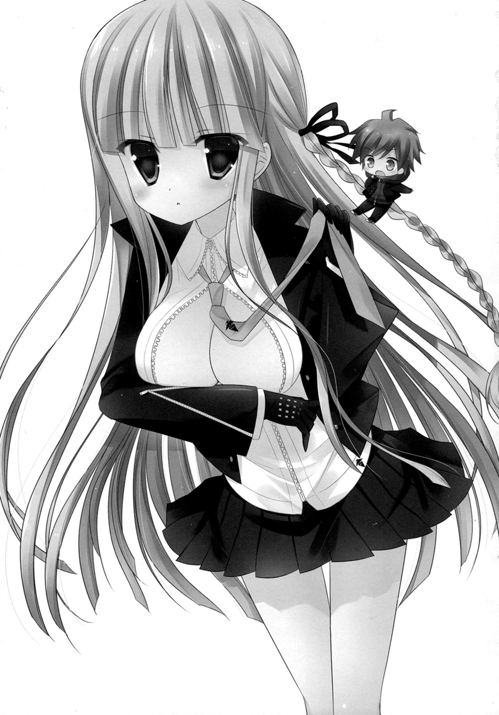 Hentai Manga Comic-Kirigiri-san and Naegi-kun's XXXX Circumstances-Read-2